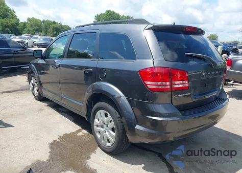 2018 Dodge Journey Se from USA, damaged, VIN 3C4PDCAB9JT491306